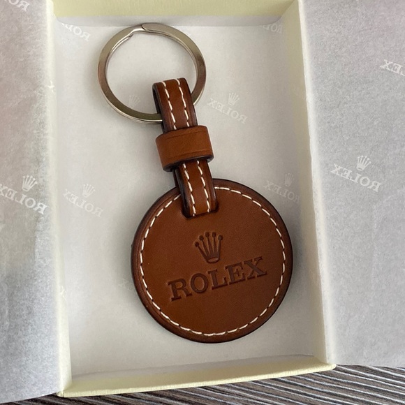 Rolex Other - Authentic Rolex Leather Keychain